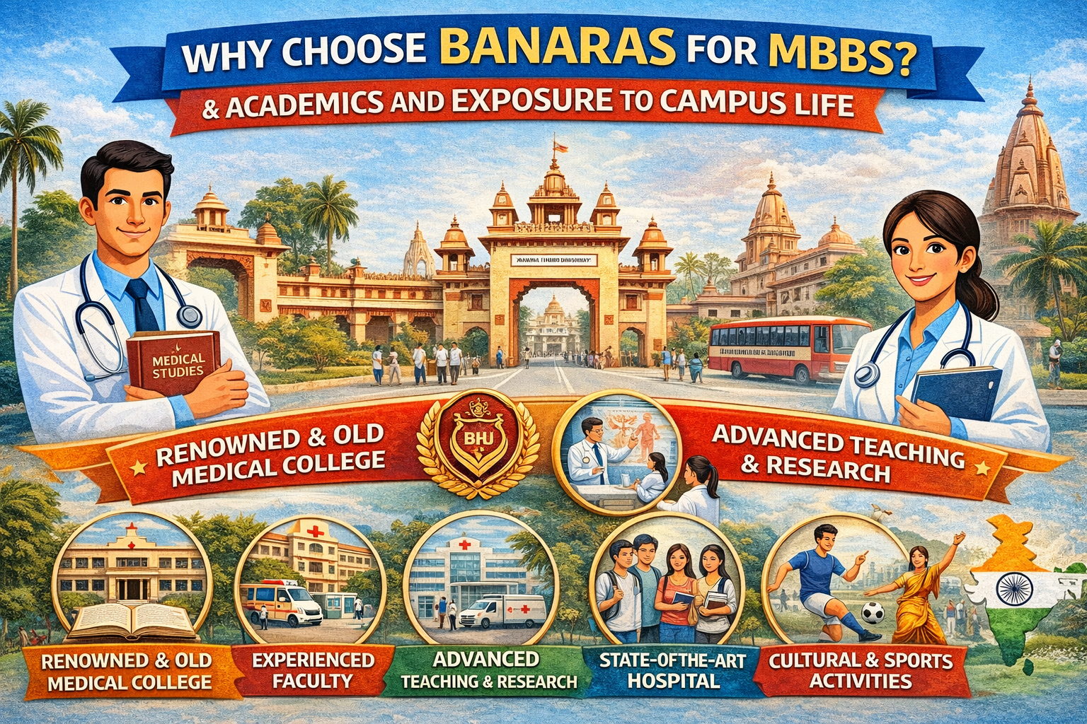 Why Choose Banaras for MBBS? Academics and Exposure to Campus Life